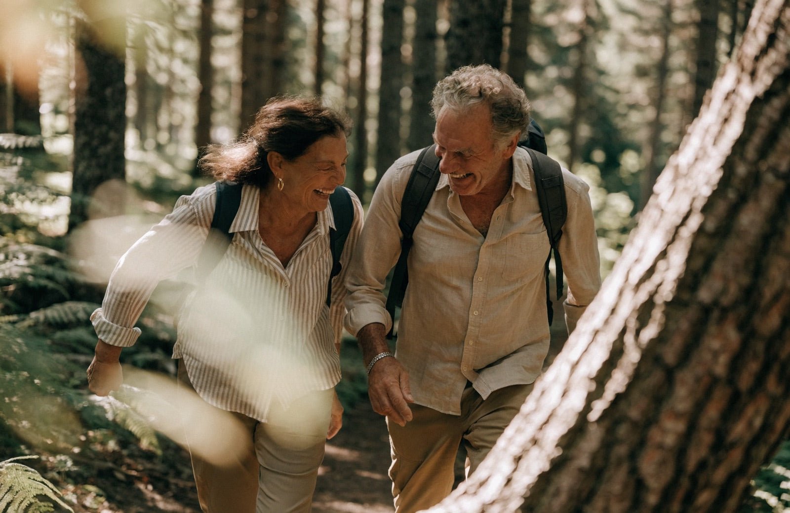 Older adults enjoying an active life
