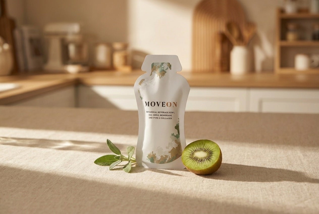 MoveOn sachet with kiwi and sage