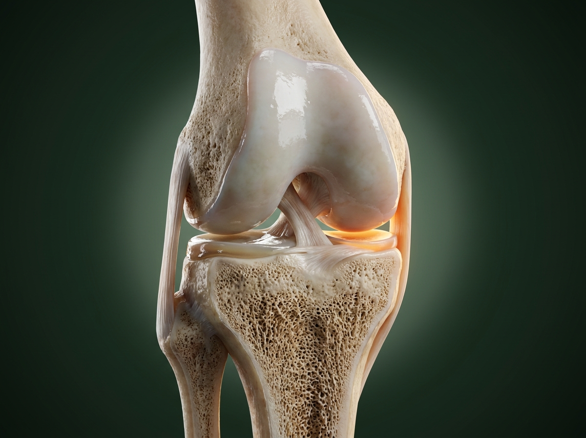 Photorealistic 3D knee joint