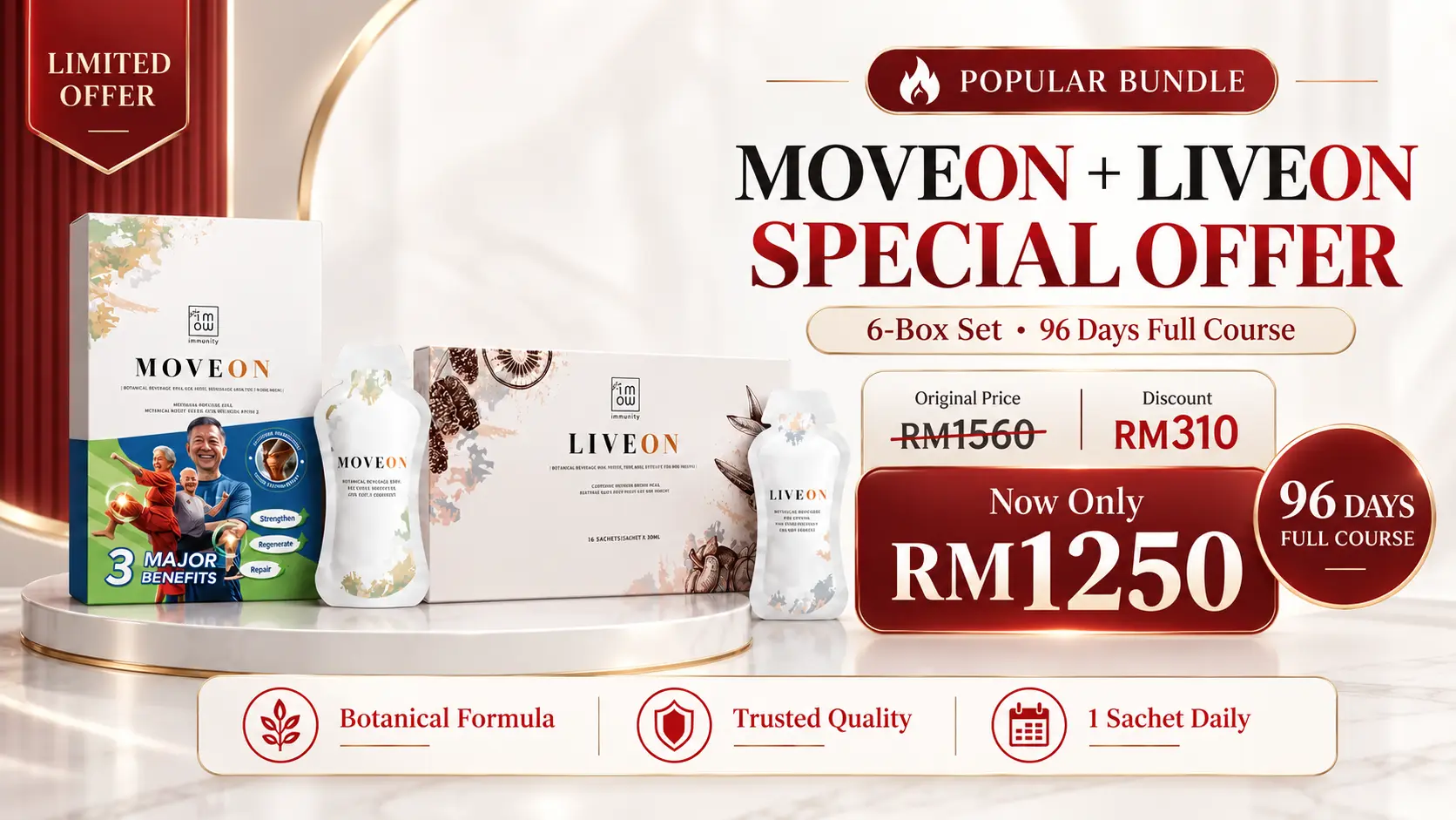 MoveOn and LiveOn premium package promotion